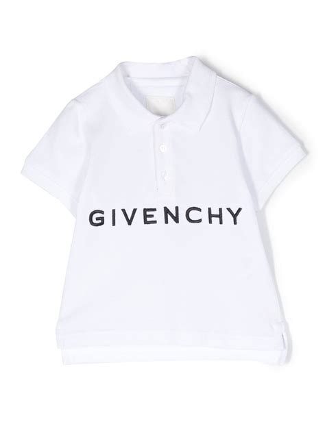 Polo in cotton with GIVENCHY signature 